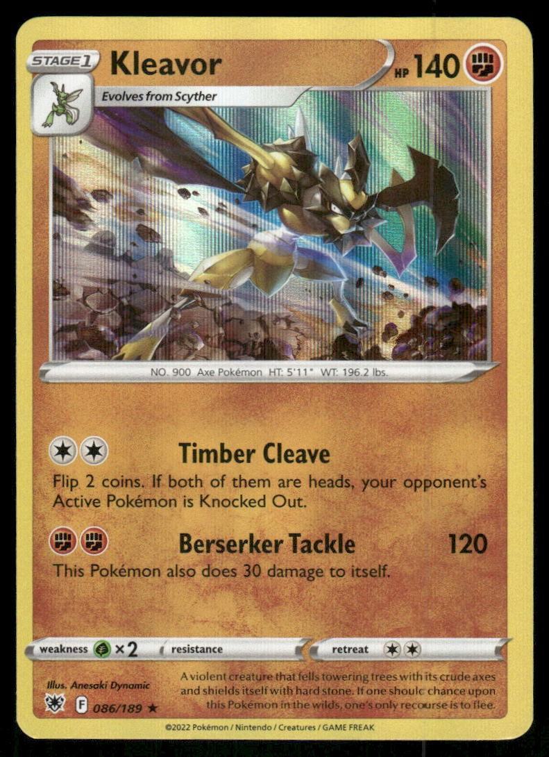 Kleavor 086/189 - Astral Radiance - Holo Rare NM