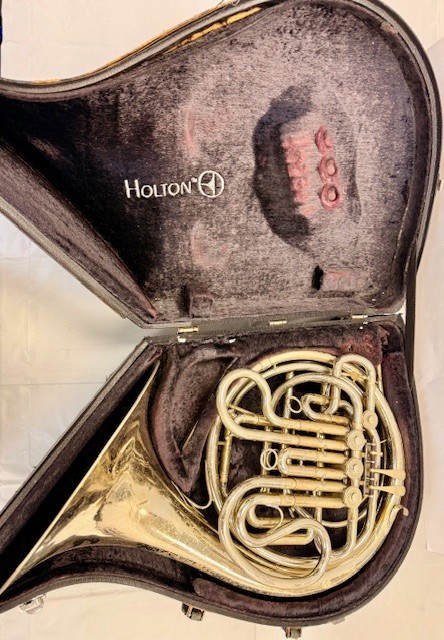Holton H179 Farkas Double French Horn Nickel Silver w/ Case Serial 602413 USA