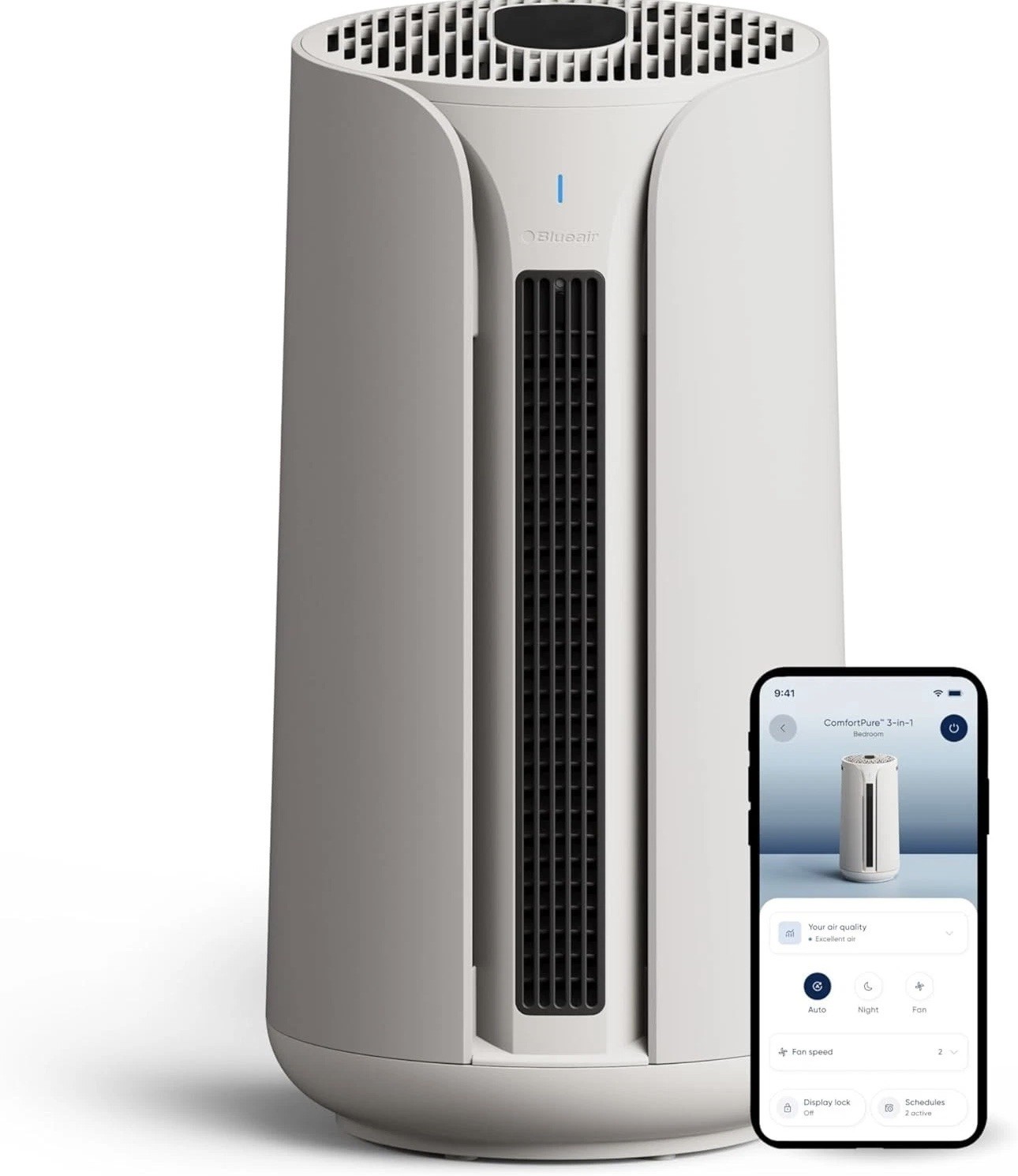 Blueair ComfortPure T10i Most Powerful 3 in 1 Air Purifier Cooling & Heating NEW
