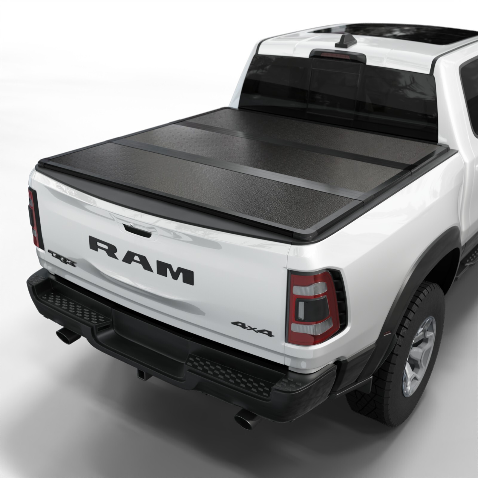 Hard Folding Truck Bed Tonneau Cover|Fits 09 - 26 Ram 1500 5' 7