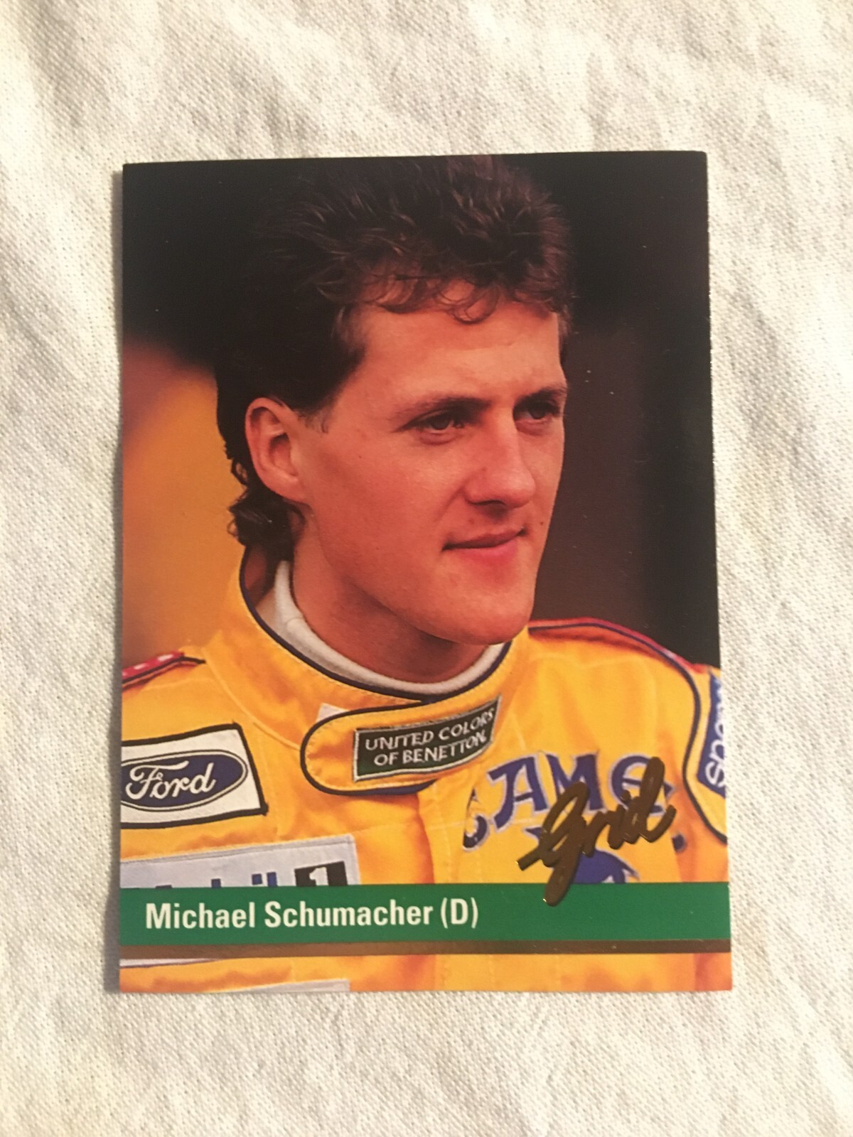 1992 MICHAEL SCHUMACHER #51 Rookie card GRID Formula One 1992 MICHAEL SCHUMACHER #51 Rookie card GRID Formula One
