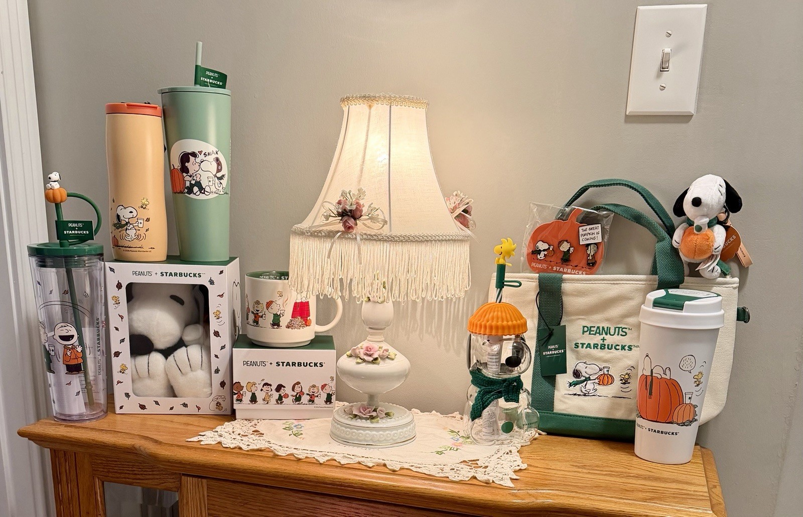 Complete 10 Piece Bundle Starbucks x Peanuts Snoopy Collab 2026 Limited Edition
