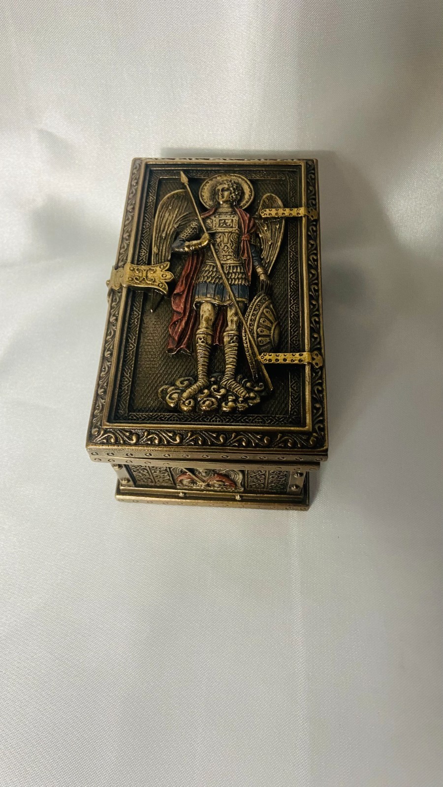 St. Michael the Archangel Religious Keepsake Box – Catholic Devotional