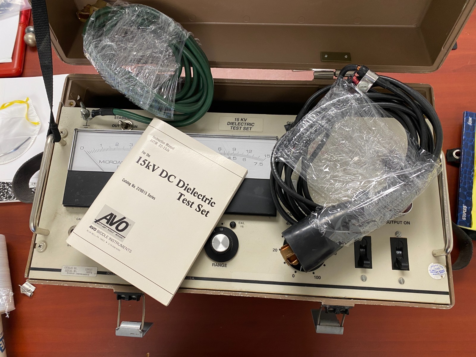 AVO Biddle  15kV DC Dielectric Test Set