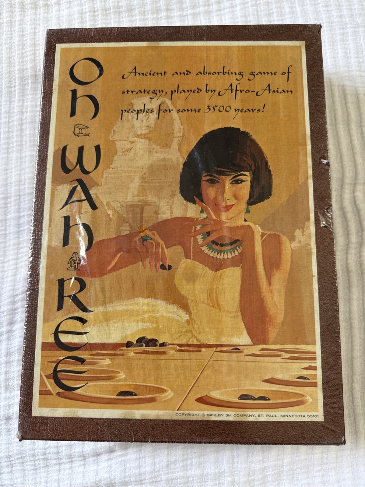Oh-Wah-Ree Game Board Game 1962 - 3M - RARE SEALED NOS Oh-Wah-Ree Game Board Game 1962 - 3M - RARE SEALED NOS