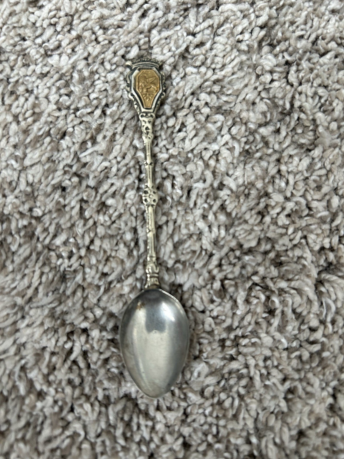 VTG Italian Souvenir Demitasse Spoon Venice Winged Lion of St Mark Stamped Italy VTG Italian Souvenir Demitasse Spoon Venice Winged Lion of St Mark Stamped Italy