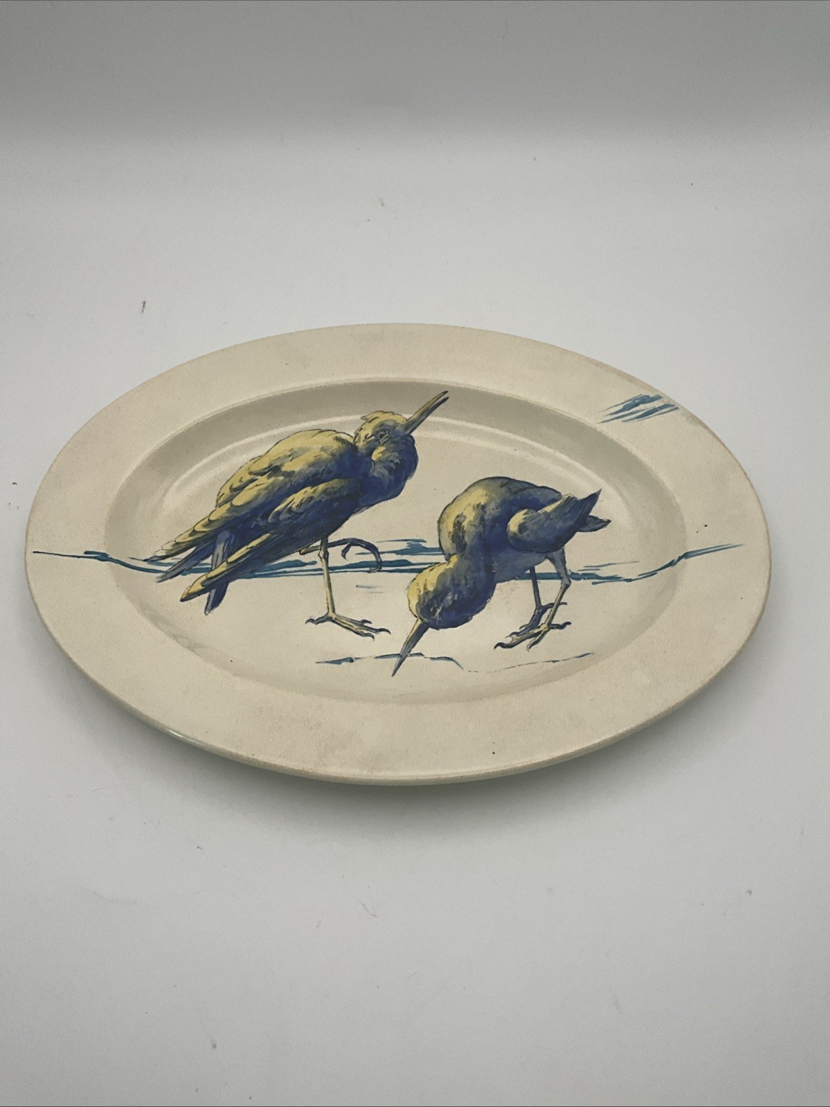 Wedgwood Royal Danish Galleries Hand Painted Bird Plate Mallet Goutard Rare