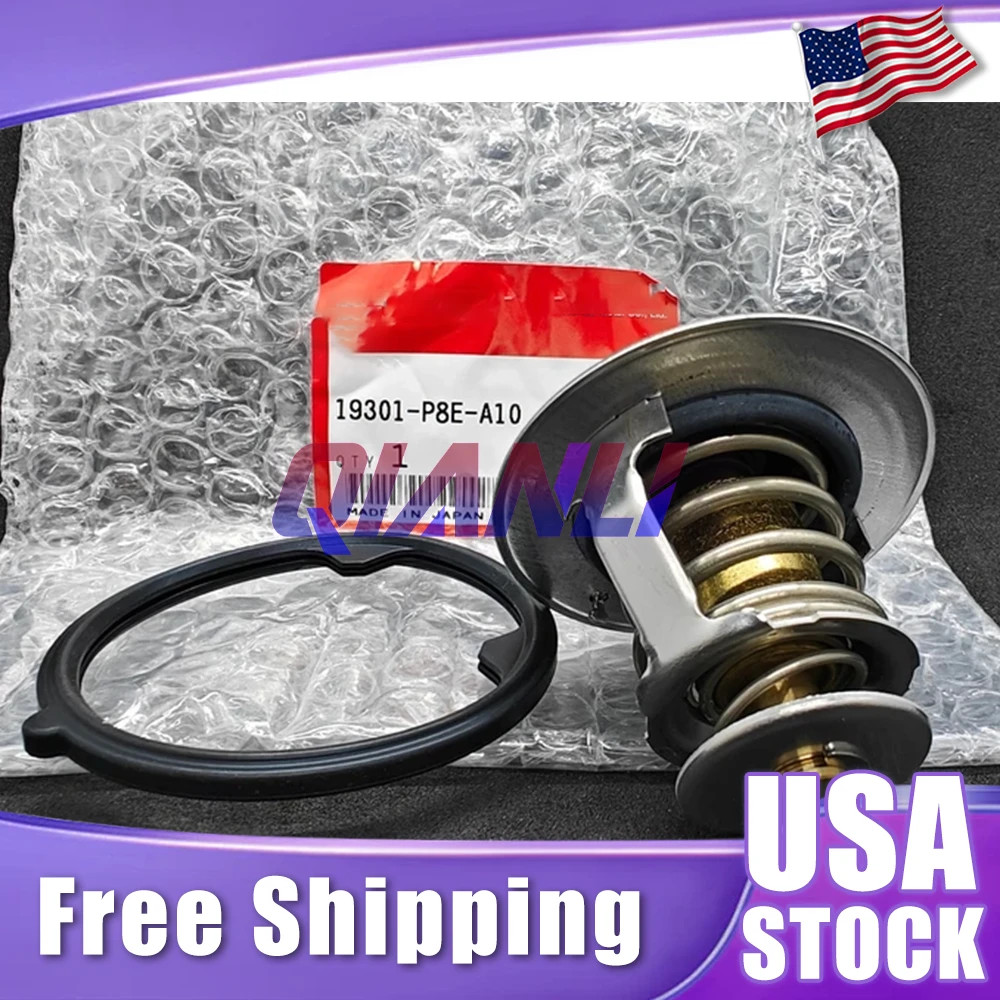 New OEM  19301-P8E-A10  Genuine Engine Coolant Thermostat Assembly