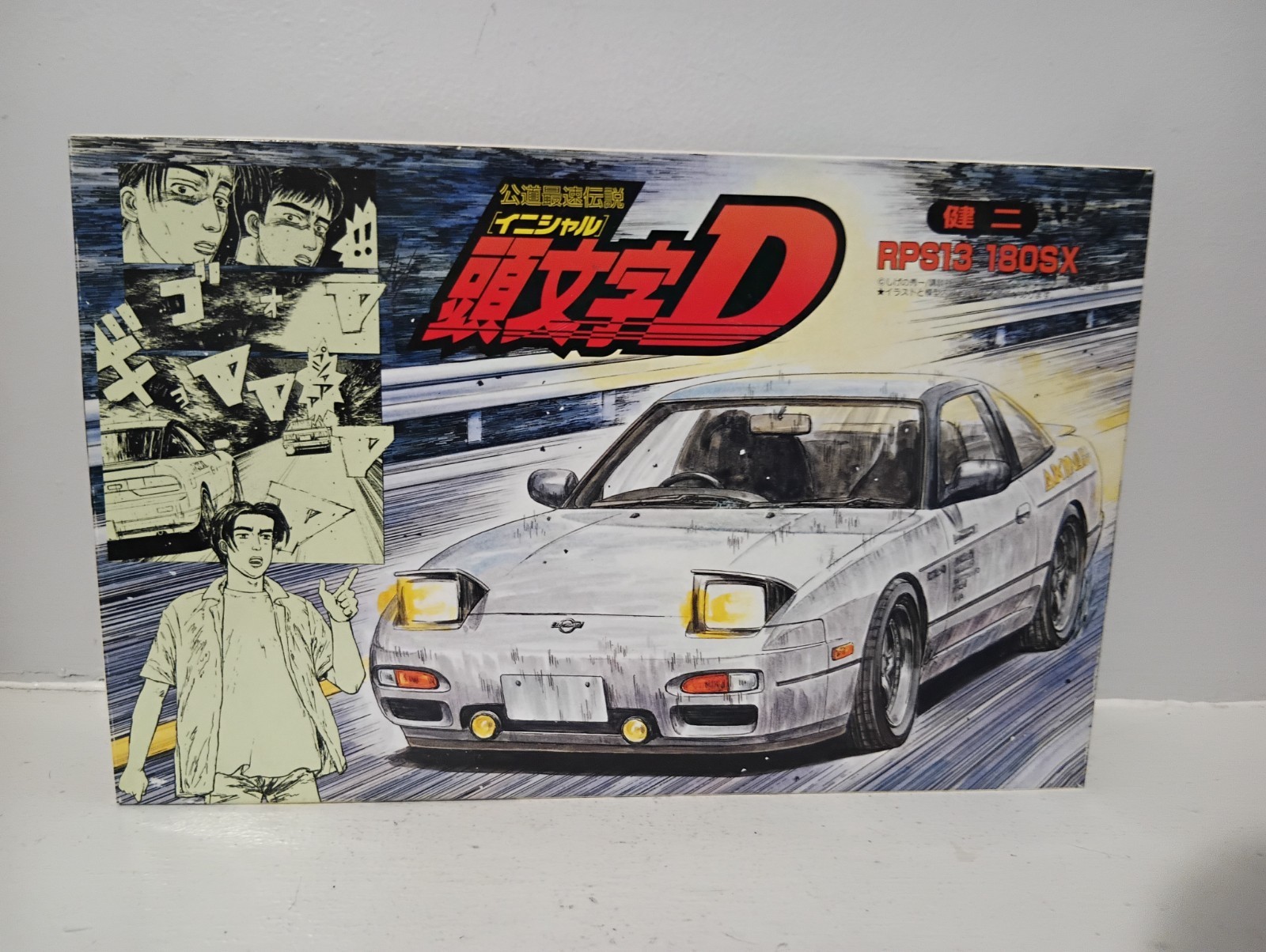 FUJIMI Model Initial D Series 07 180SX Kenji Version 1/24 Scale модель FUJIMI Model Initial D Series 07 180SX Kenji Version 1/24 Scale модель