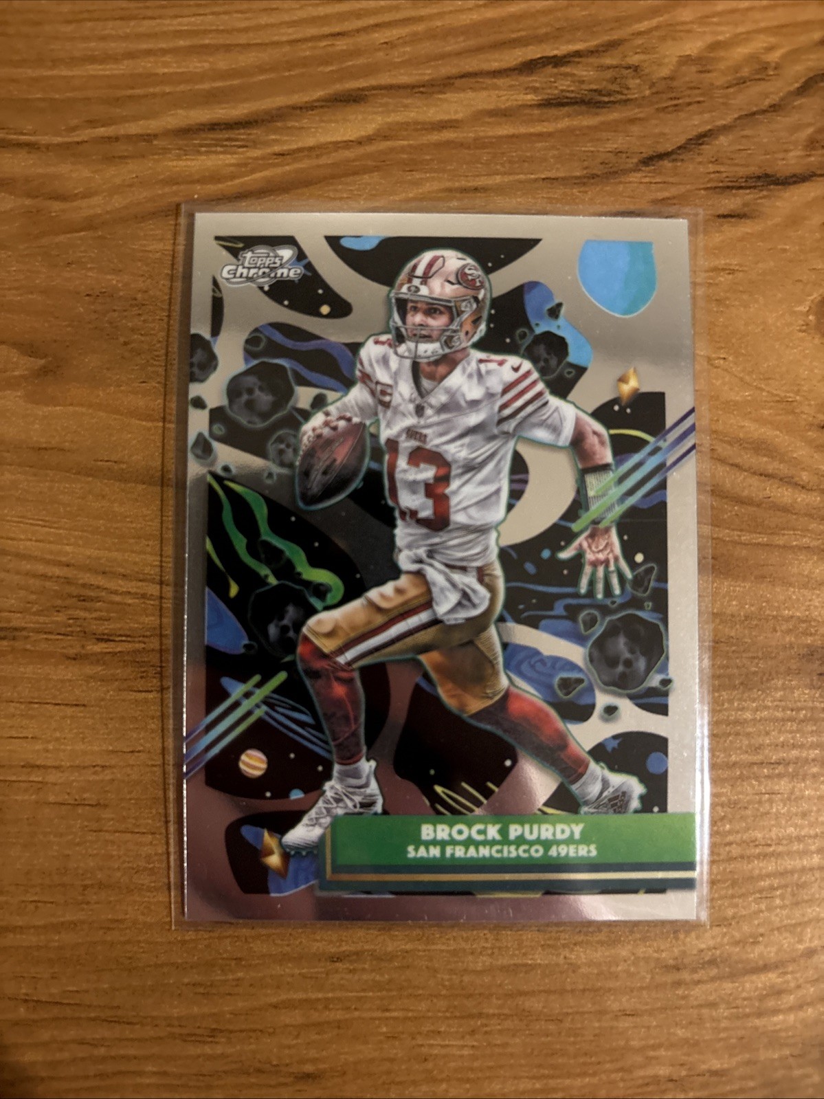 2025 Topps Chrome Cosmic Brock Purdy #85 San Francisco 49ers 2025 Topps Chrome Cosmic Brock Purdy #85 San Francisco 49ers