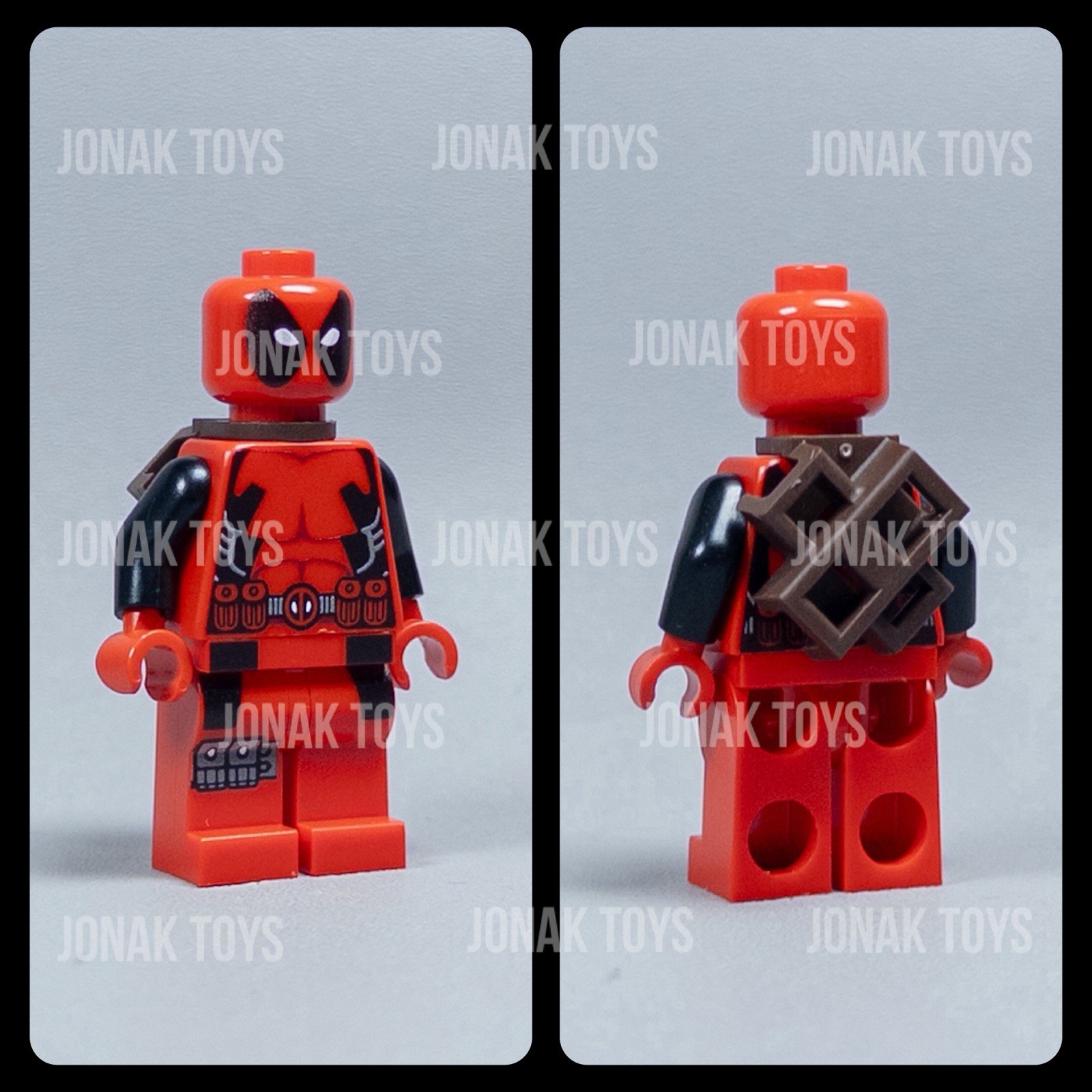 LEGO Deadpool 2012 Custom Minifigure *SCABBARD INCLUDED* SH0032 (6866) LEGO Deadpool 2012 Custom Minifigure *SCABBARD INCLUDED* SH0032 (6866)