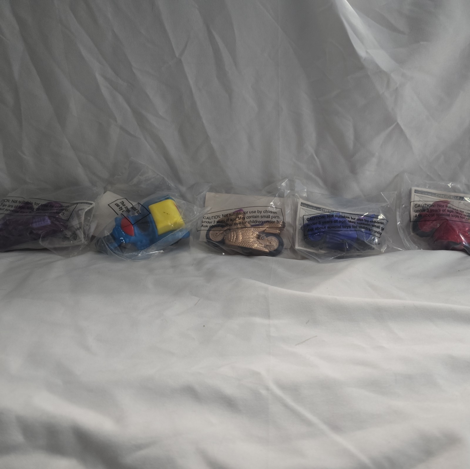 Wendy's Cybercycles Sealed 1994 Motorcycle Kid’s Meal Toys Complete Set of 5 Wendy's Cybercycles Sealed 1994 Motorcycle Kid’s Meal Toys Complete Set of 5
