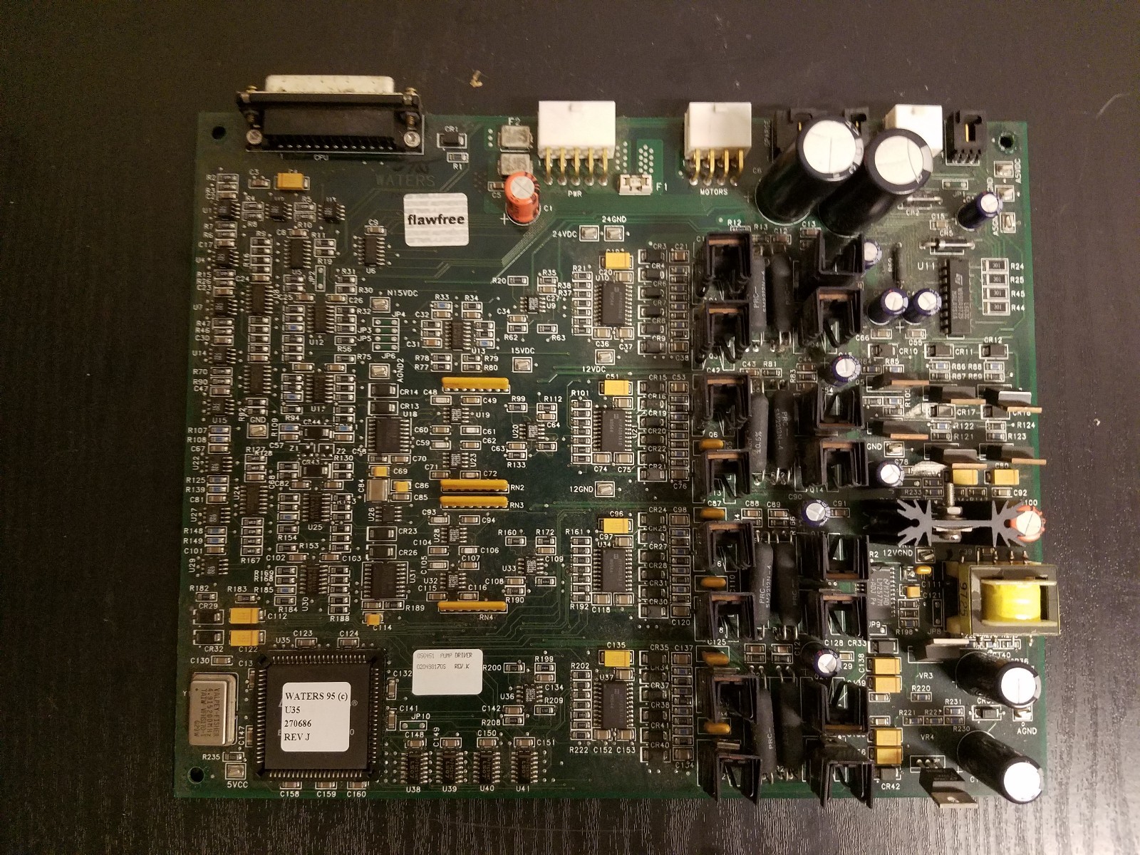 Waters 2690/2695,2790/2795  Plunger Control PCB Pump Driver Board  WAT270919