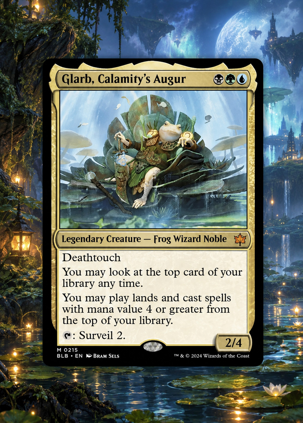 EDH Frog Deck - Commander MTG Magic the Gathering