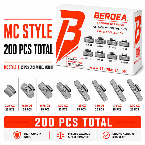 Assortment CLIP-ON WHEEL WEIGHT BALANCE MC.25 .50 .75 1 1.25 1.5 1.75 2oz 200pcs Assortment CLIP-ON WHEEL WEIGHT BALANCE MC.25 .50 .75 1 1.25 1.5 1.75 2oz 200pcs