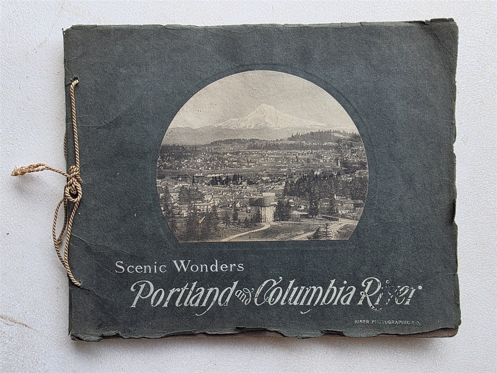 Portland OR & Columbia River, Antique Portfolio of Photos 1904, 24 Photogravures