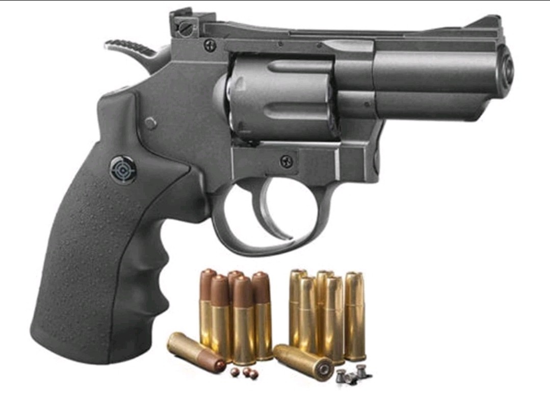 Crosman SNR357 Full Metal Revolver CO2 Air Gun Pistol - BB & Pellet - NEW Sealed