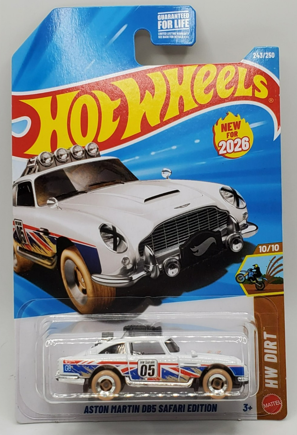 2026 Hot Wheels Aston Martin DB5 Safari Edition HW Dirt #243