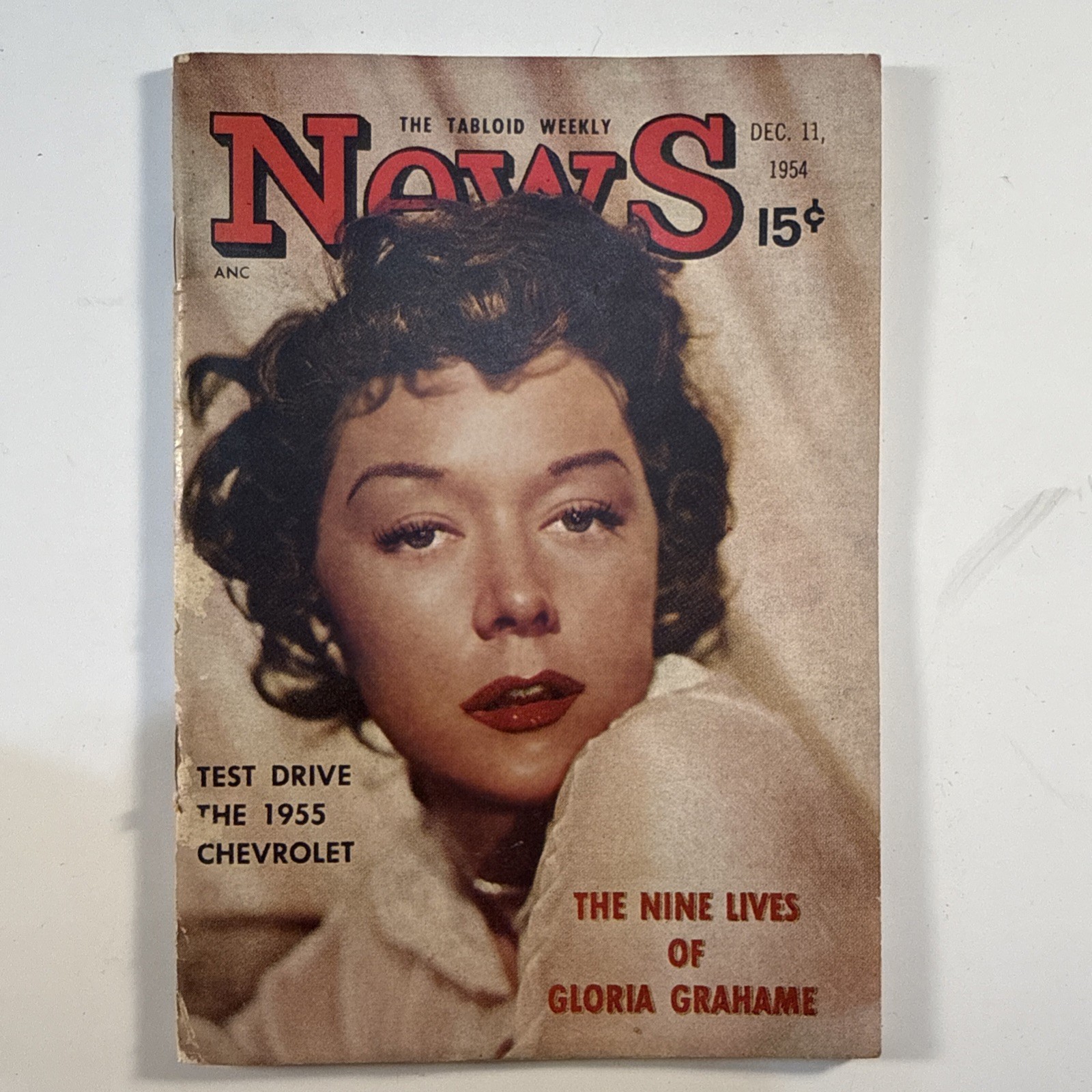 News Magazine Dec 11 1954 Gloria Grahame 1955 Chevrolet Vintage Weekly Book