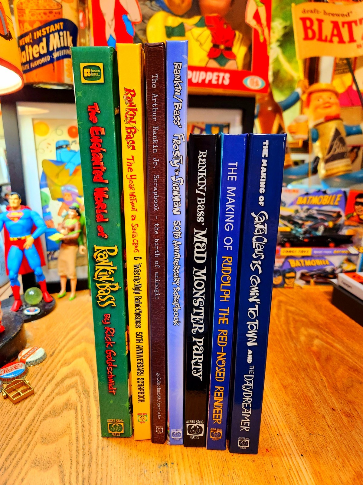 Save  Rankin/Bass Productions 7 Book Bundle Entire Hardcover Library