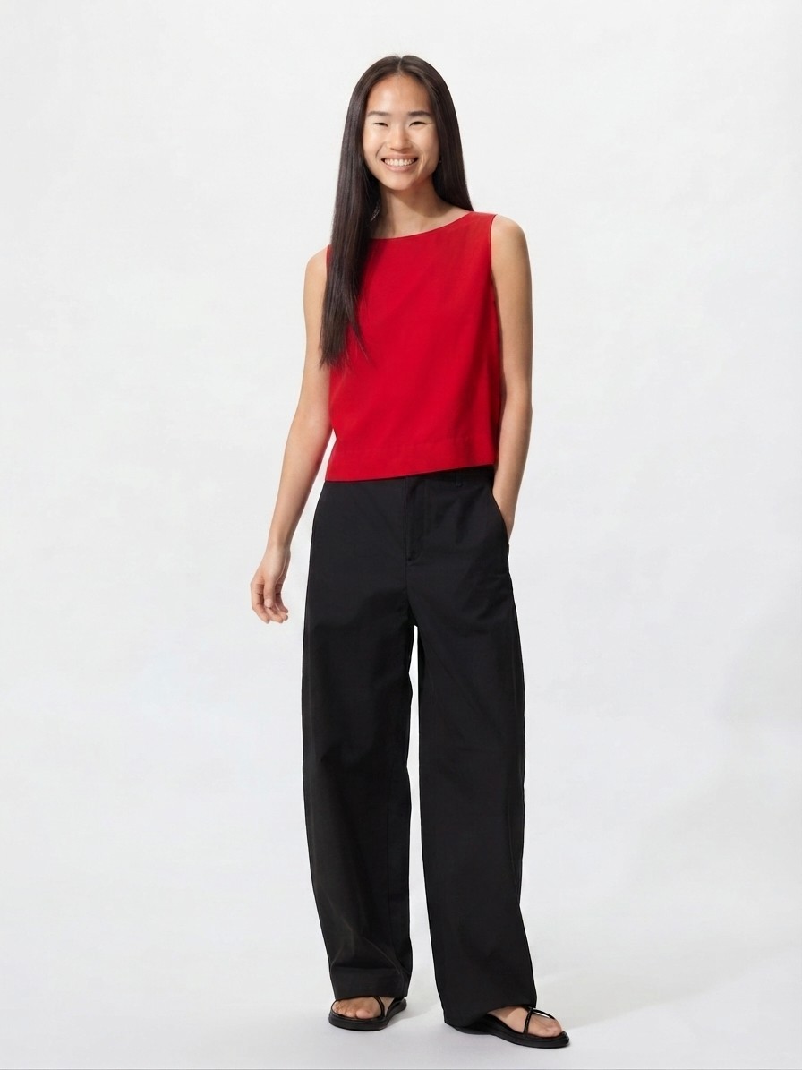 UNIQLO Jersey Barrel Pants Unisex Casual NWT 486980
