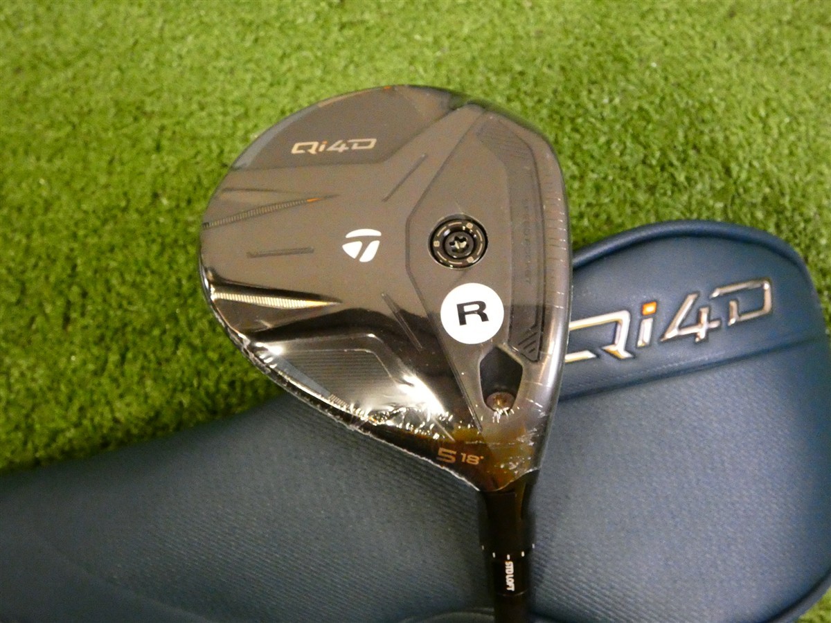 TaylorMade 2026 Qi4D 18* 5 Wood REAX 55 Regular Graphite with Headcover New TaylorMade 2026 Qi4D 18* 5 Wood REAX 55 Regular Graphite with Headcover New