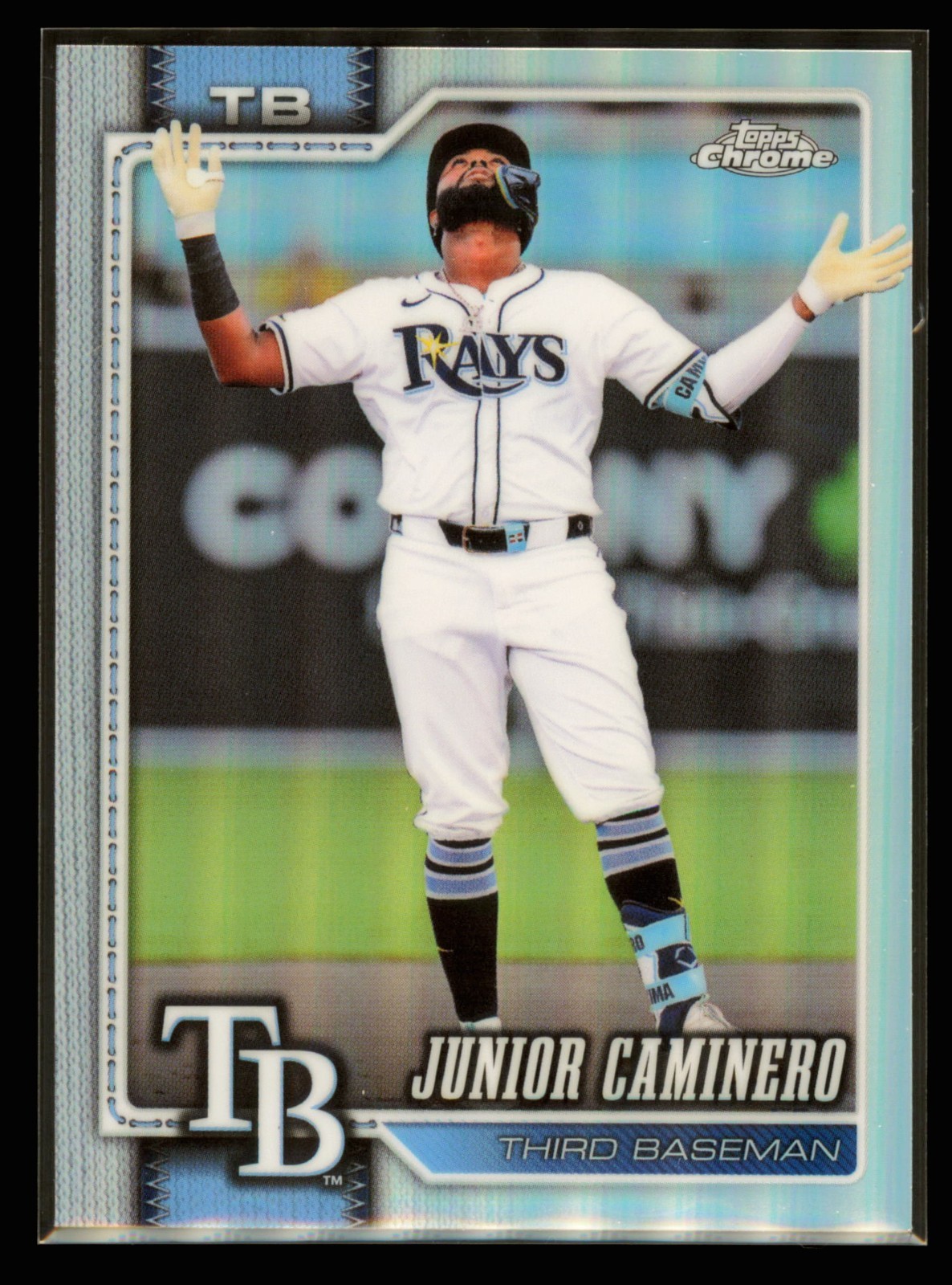 2026 Topps Chrome Junior Caminero Refractor #130