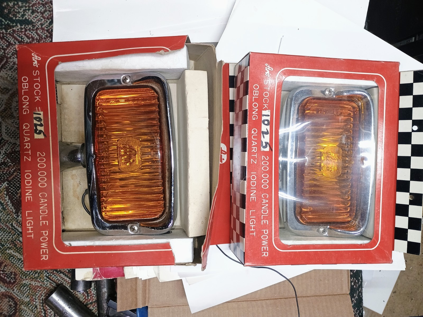 Vintage Aris #25 Oblong Quartz Iodine Lights Vintage Aris #25 Oblong Quartz Iodine Lights