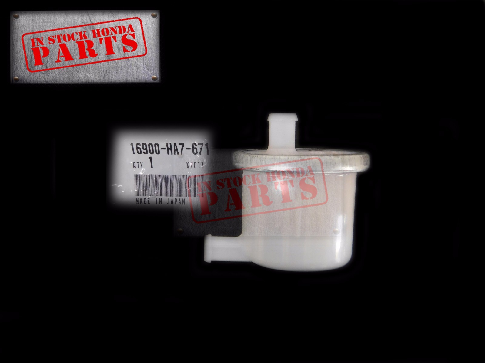 GENUINE 1986-1989 HONDA OEM FUEL FILTER TRX350 FOURTRAX GENUINE 1986-1989 HONDA OEM FUEL FILTER TRX350 FOURTRAX