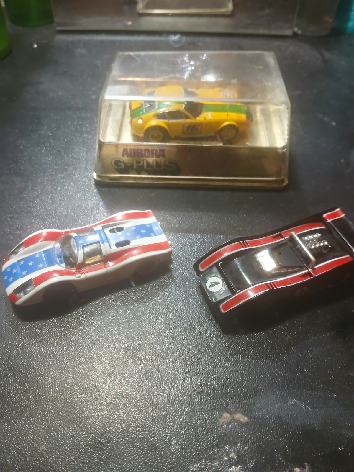 Aurora Tyco Vintage 3-Slot Cars Lot