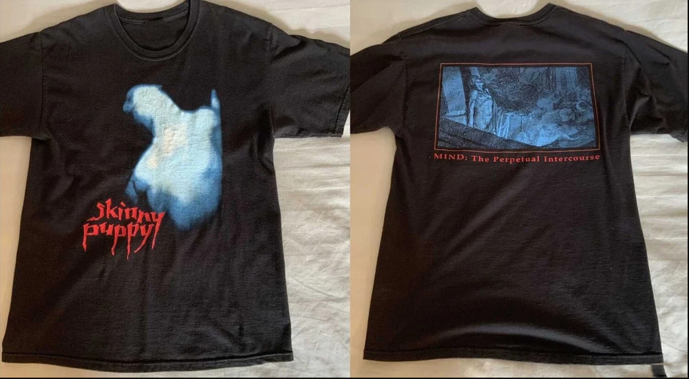 Vintage 2004 Skinny Puppy shirt Ministry Industrial Unisex T-shirt