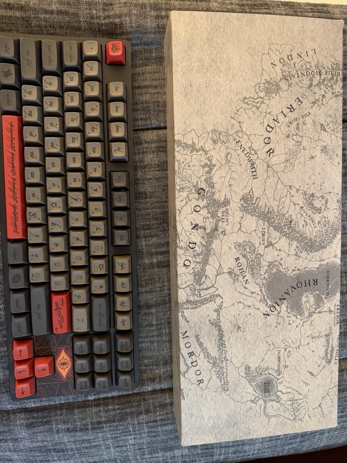 DROP Lord of The Rings Mordor Mechanical Keyboard DROP Lord of The Rings Mordor Mechanical Keyboard
