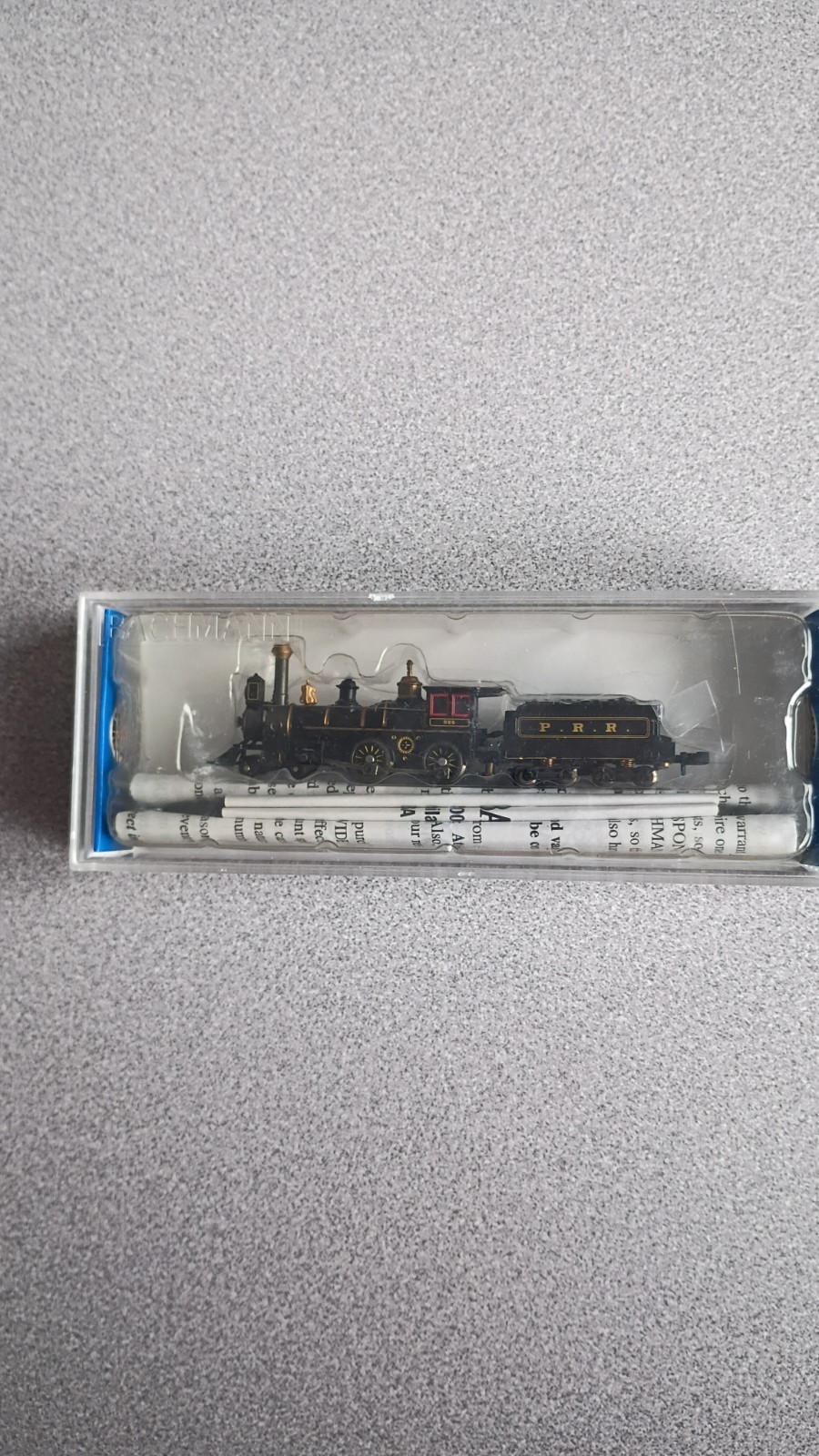Bachmann N Scale 4-4-0 Pennsylvania Steam Locomotive Model Train Engine 11753