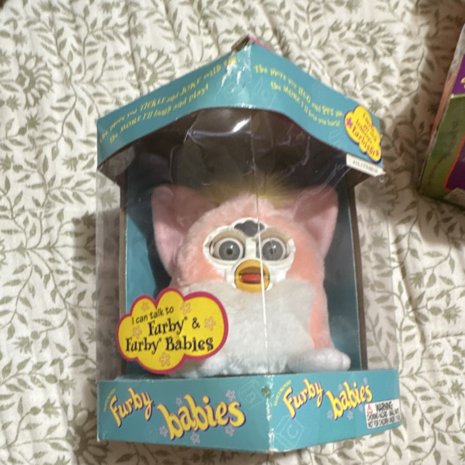 Hasbro Furby Babies Pink Electronic Interactive Toy Model 70-940 Hasbro Furby Babies Pink Electronic Interactive Toy Model 70-940