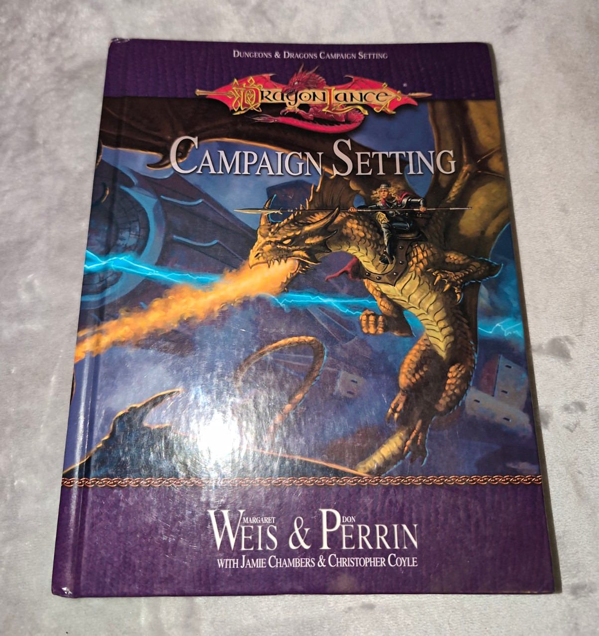 Dragonlance Campaign Setting Hardcover Book 2003 Dungeons and Dragons