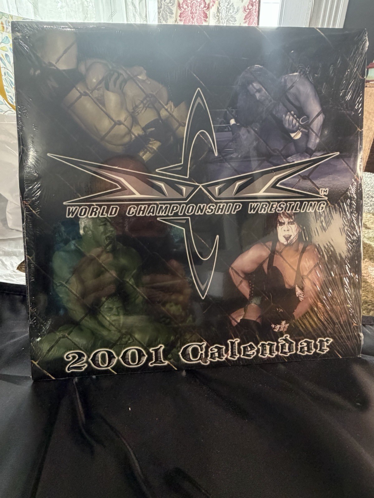 WCW 2001 Calendar World Championship Wrestling Factory Sealed