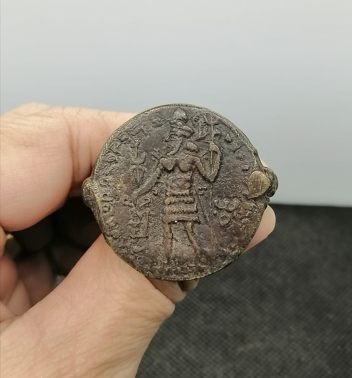 Antique Old Bronze Unique Wonderful Stunning Ring