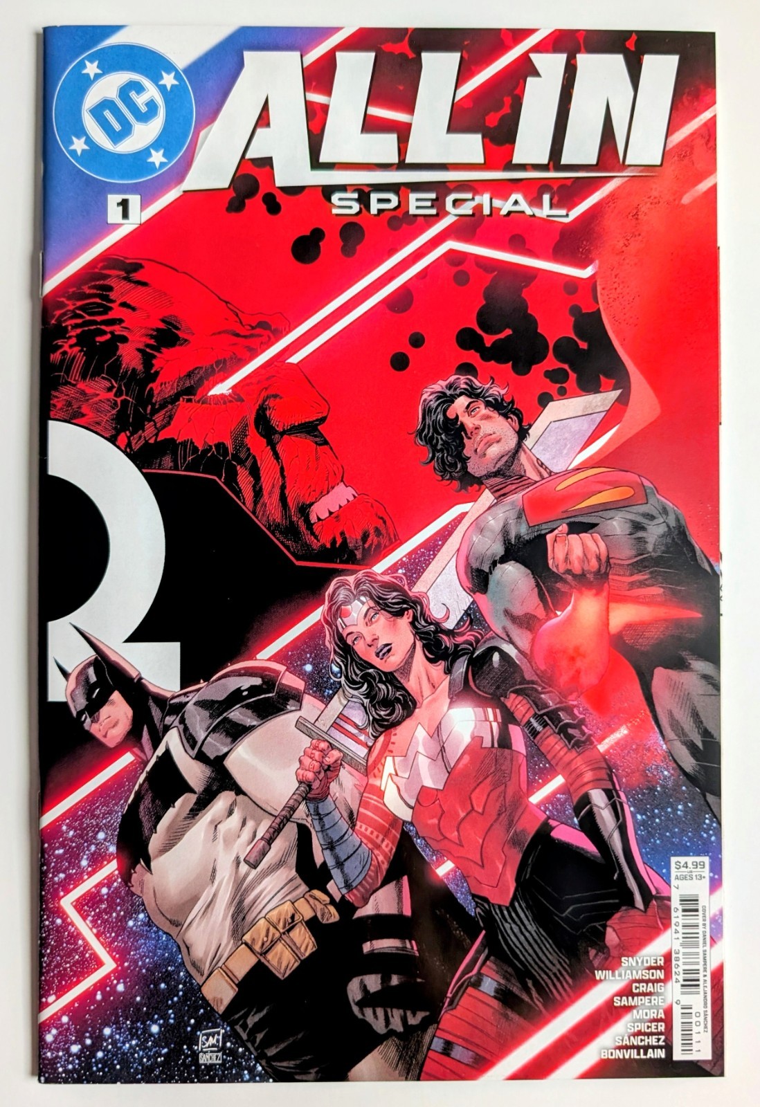 DC All In Special #1 1st Print Alpha Cover Scott Snyder Joshua Williamson NM/NM+