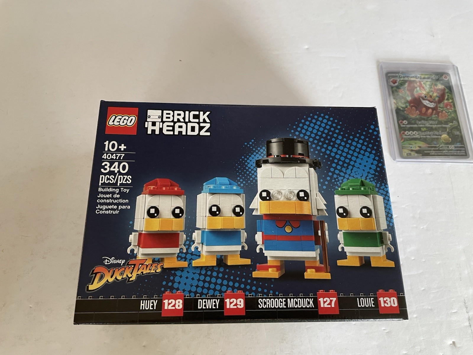 LEGO BRICKHEADZ: Scrooge Mcduck, Huey, Dewey & Louie (40477) | New | Retired