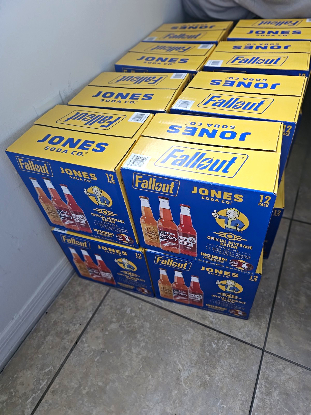 Jones Soda Co. Fallout Nuka-Cola Quantum Soft Drink 12 Pack