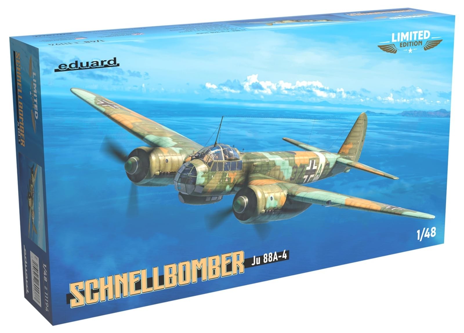 Eduard 1/48 Ju88A-4 Schnellbomber Plastic Model Kit Japan EDU11194