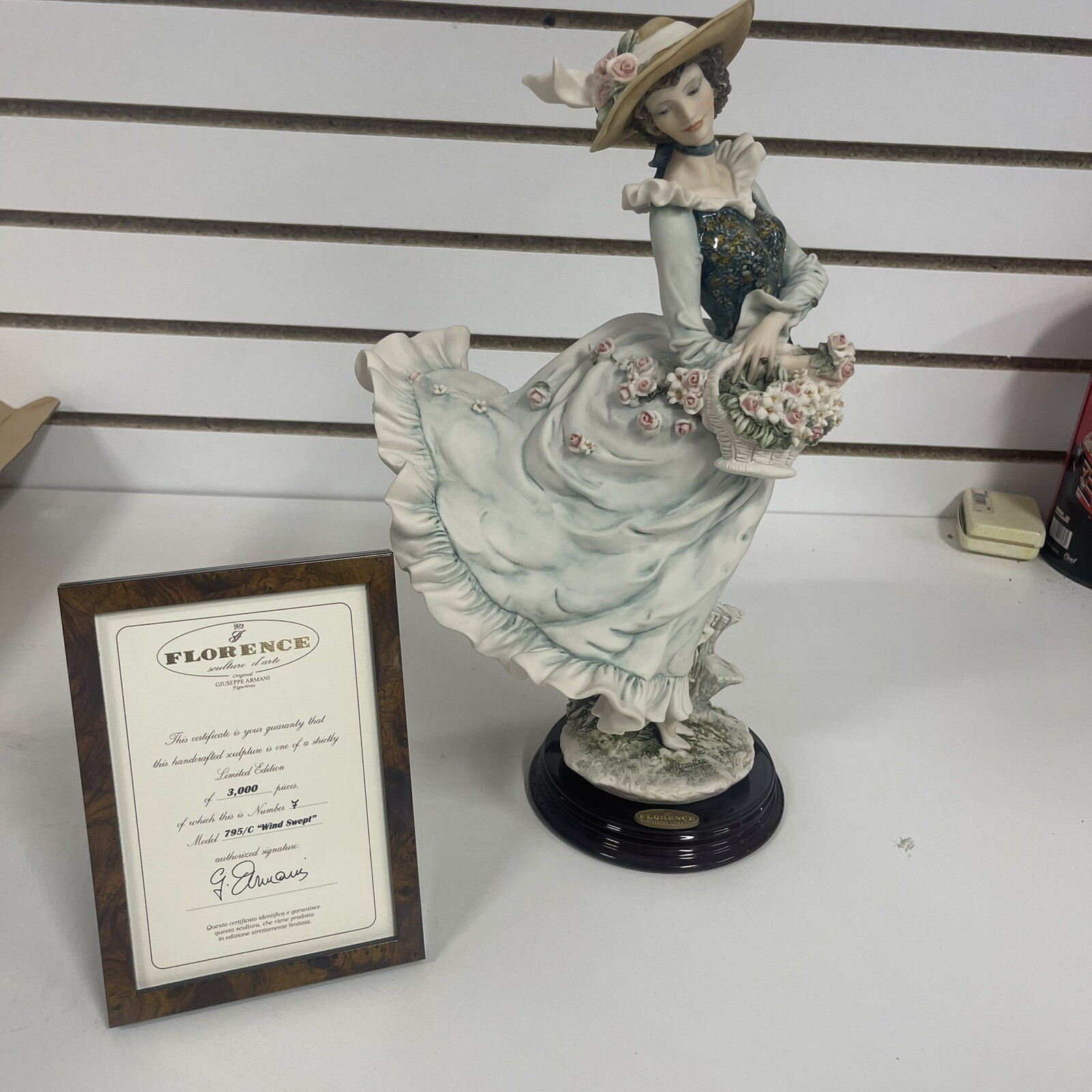 GIUSEPPE ARMANI “WIND SWEPT” 795C GOLDEN AGE LIMITED EDITION #7/3000 SIGNED MINT