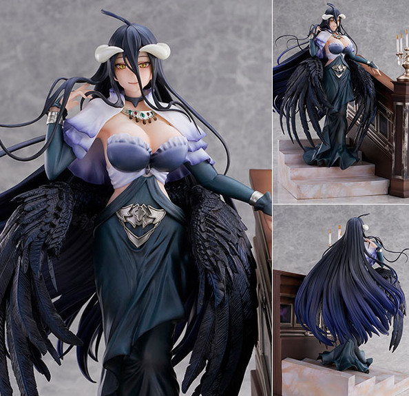 eStream official Overlord Albedo Jet Black Dress 1/7 Figure japan anime 2026