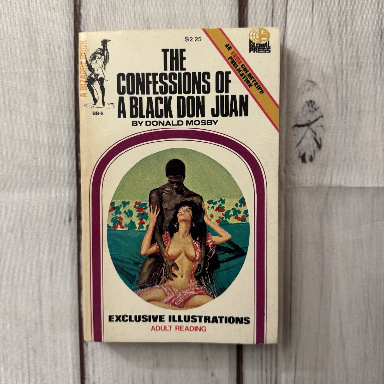 The Confessions of a Black Don Juan Donald Mosby Bizarre Books BB-6 Sleaze Smut The Confessions of a Black Don Juan Donald Mosby Bizarre Books BB-6 Sleaze Smut