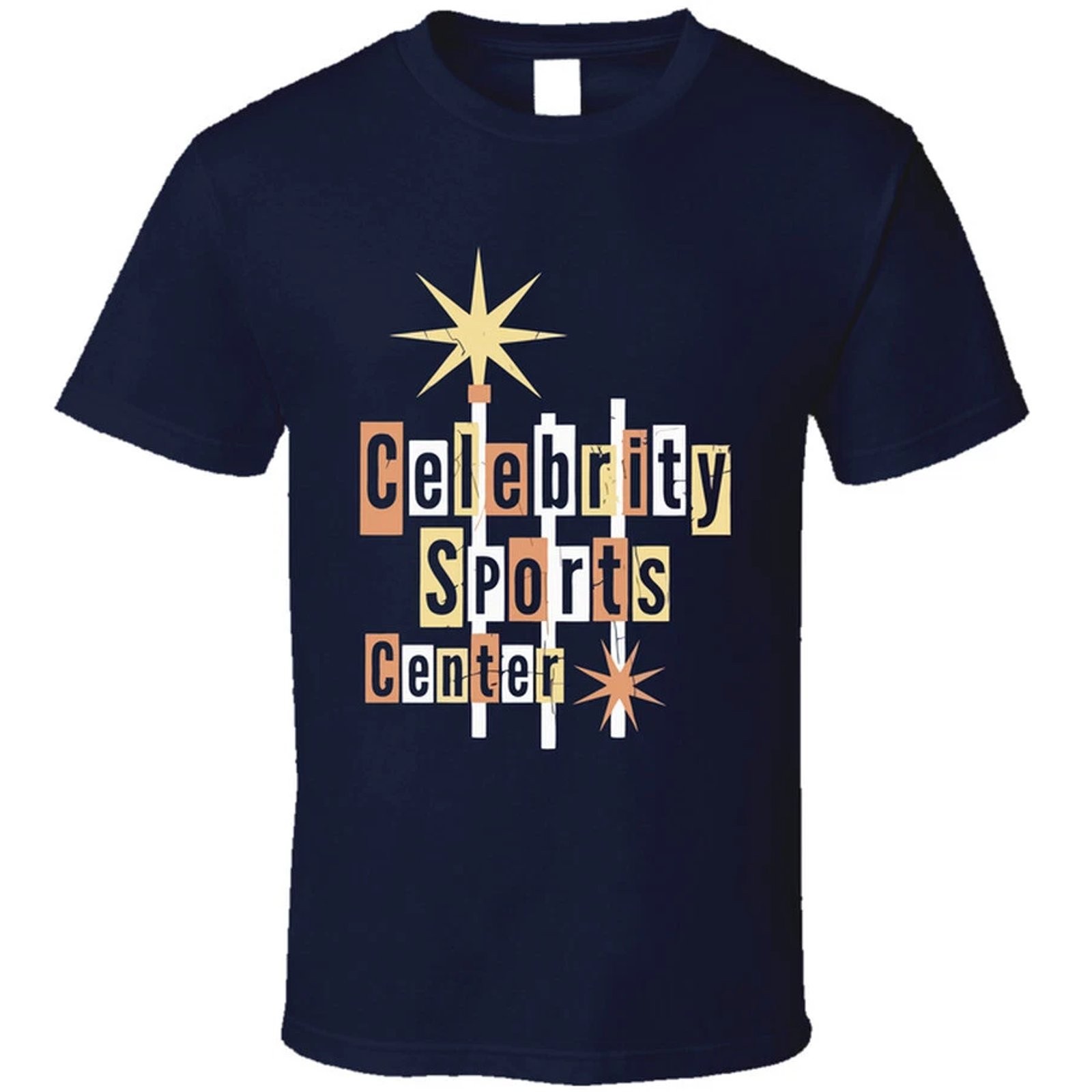 Vintage Celebrity Sports Center Denver Graphic Tee Mens Cotton