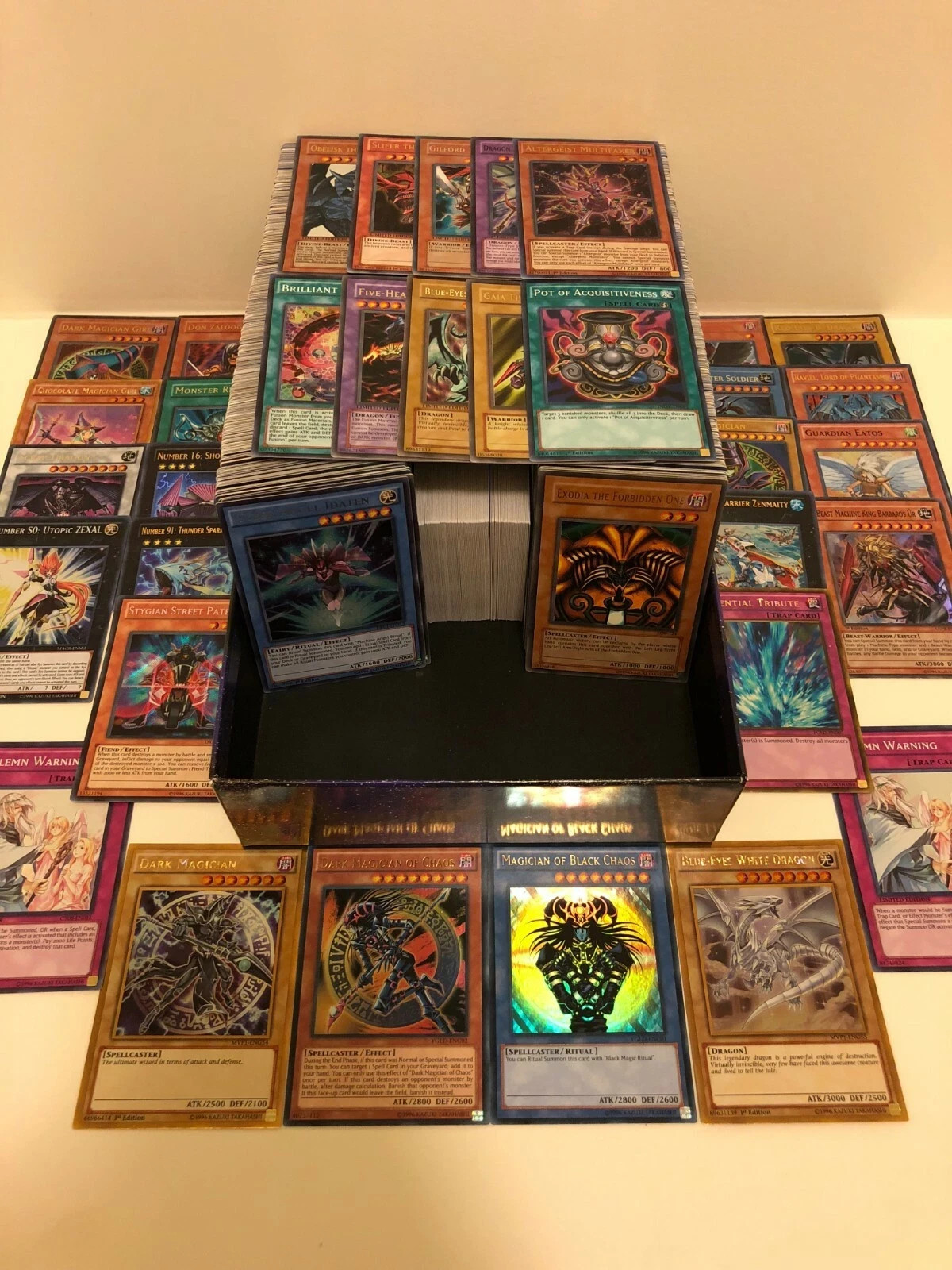Yugioh 100 Collection Holo Foil Cards Lot Pack Yugioh 100 Collection Holo Foil Cards Lot Pack