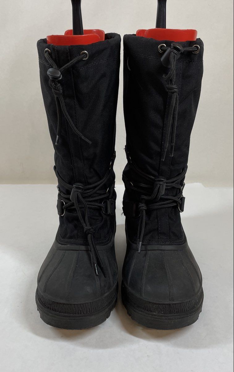 Kamik Canuck Men\'s Black Insulated Waterproof Winter Snow Boots Size 7