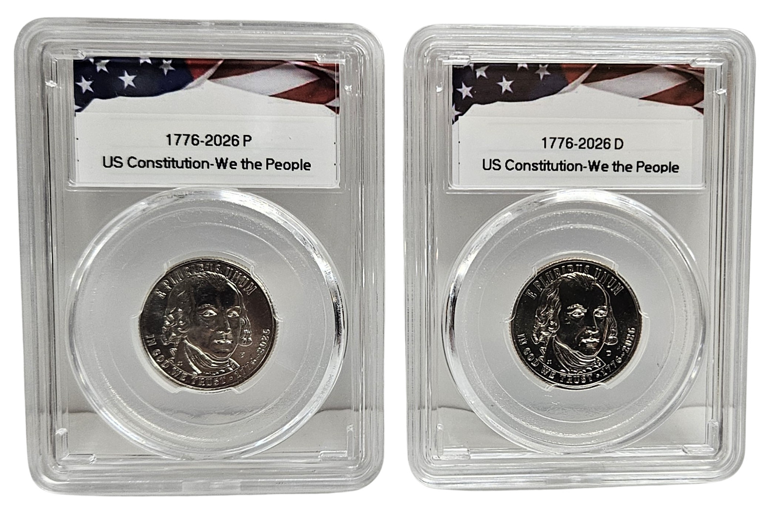 1776-2026 P &D Semiquincentennial US Constitution - We The People- Quarter Set 1776-2026 P &D Semiquincentennial US Constitution - We The People- Quarter Set