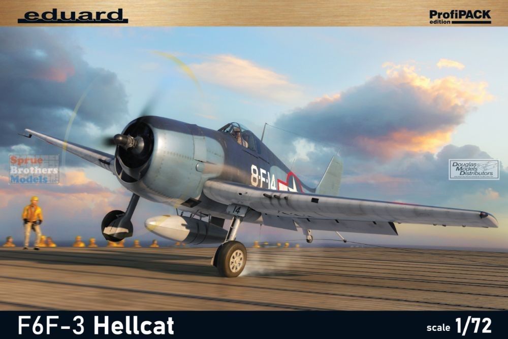 EDU07074 1:72 Eduard F6F-3 Hellcat ProfiPACK EDU07074 1:72 Eduard F6F-3 Hellcat ProfiPACK