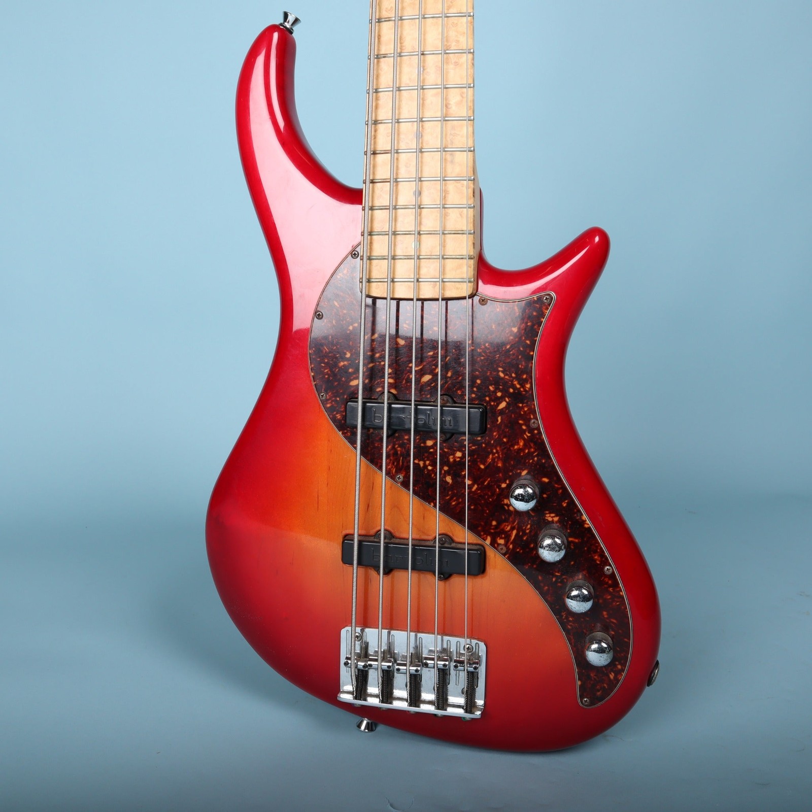 Pedulla Rapture 5-String Bass Guitar Red Sunburst